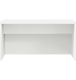 VidaXL Aan de muur bevestigd bureau Wit 60 x 45 x 30 cm Bewerkt hout