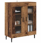 VidaXL Dressoir Oud Hout 69,5 x 34 x 90 cm Bewerkt hout