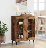 VidaXL Dressoir Oud Hout 69,5 x 34 x 90 cm Bewerkt hout