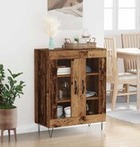 VidaXL Dressoir Oud Hout 69,5 x 34 x 90 cm Bewerkt hout