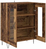 VidaXL Dressoir Oud Hout 69,5 x 34 x 90 cm Bewerkt hout