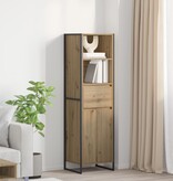 VidaXL Boekenkast Ambachtelijk eiken 43 x 36 x 150.5 cm Bewerkt hout