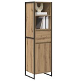 VidaXL Boekenkast Ambachtelijk eiken 43 x 36 x 150.5 cm Bewerkt hout