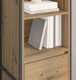 VidaXL Boekenkast Ambachtelijk eiken 43 x 36 x 150.5 cm Bewerkt hout