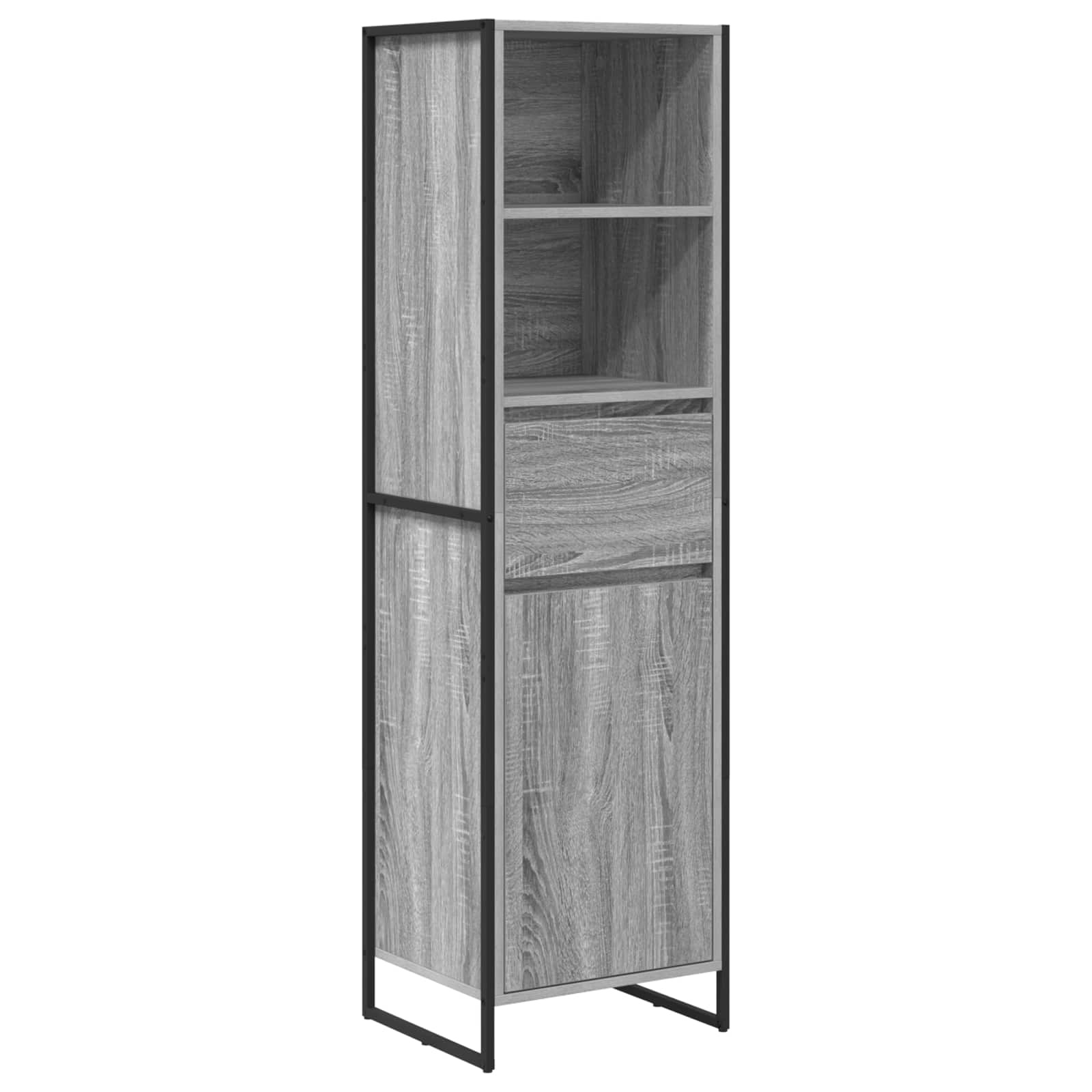VidaXL Boekenkast Grijs Sonoma 43 x 36 x 150.5 cm Bewerkt hout