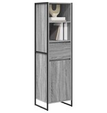 VidaXL Boekenkast Grijs Sonoma 43 x 36 x 150.5 cm Bewerkt hout