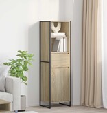 VidaXL Boekenkast met lade Sonoma 43 x 36 x 150.5 cm Bewerkt hout
