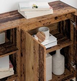 VidaXL Bijzetkast Oud Hout 96.5 x 30 x 75 cm Bewerkt hout