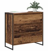 VidaXL Dressoir met lade Oud Hout 79 x 36 x 75.5 cm Bewerkt hout