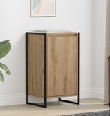 VidaXL Dressoir Ambachtelijk eiken 43 x 36 x 75,5 cm Bewerkt hout