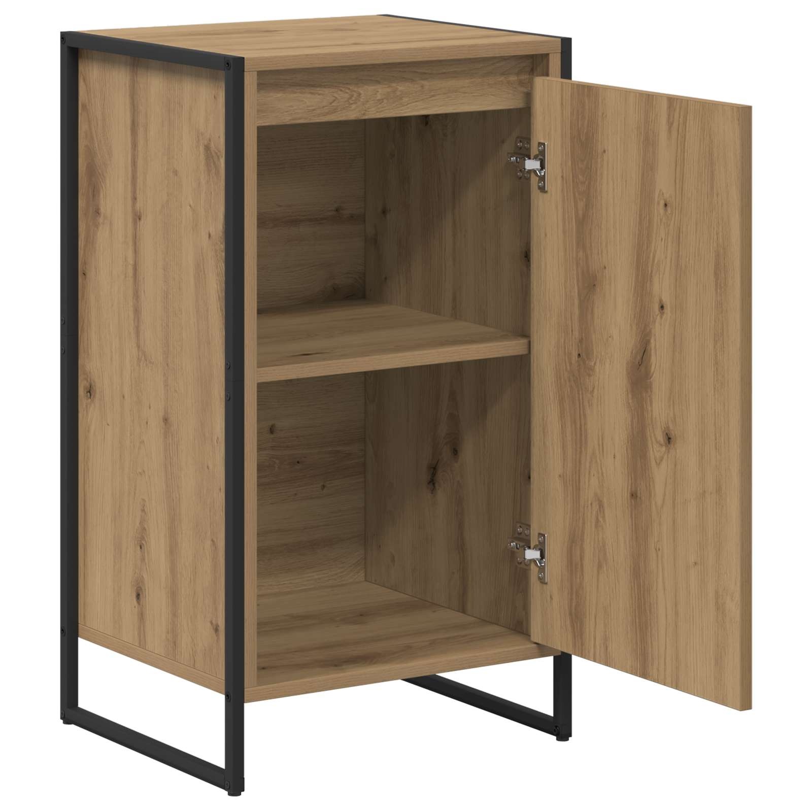 VidaXL Dressoir Ambachtelijk eiken 43 x 36 x 75,5 cm Bewerkt hout