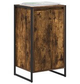 VidaXL Dressoir Rook Eik 43 x 36 x 75,5 cm Bewerkt hout