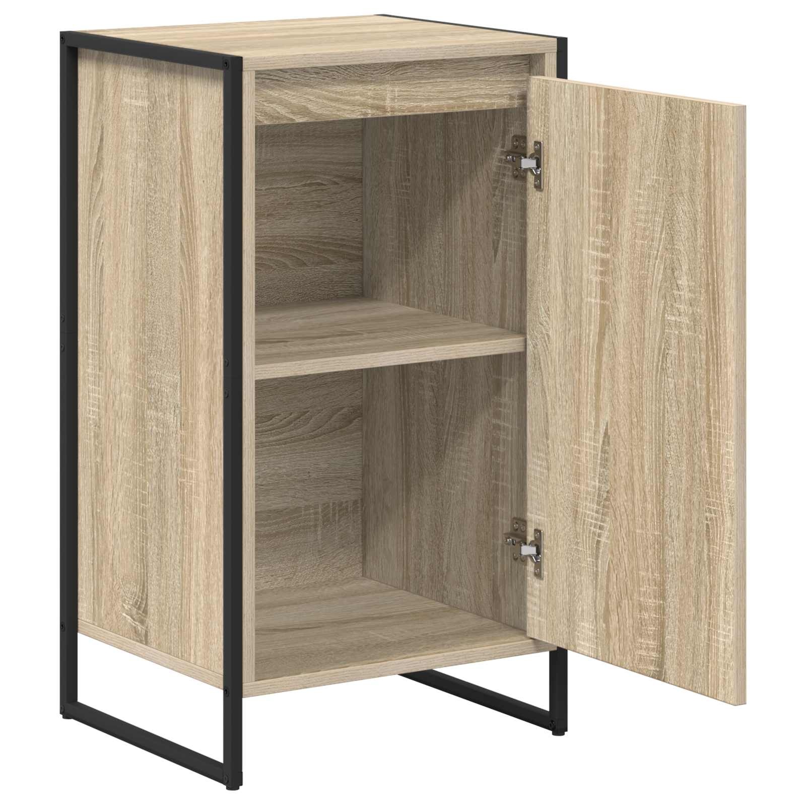 VidaXL Dressoir Sonoma 43 x 36 x 75,5 cm Bewerkt hout