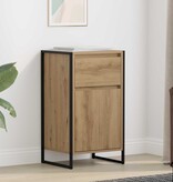 VidaXL Dressoir Ambachtelijk eiken 81 x 36 x 150.5 cm Bewerkt hout