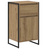 VidaXL Dressoir Ambachtelijk eiken 81 x 36 x 150.5 cm Bewerkt hout