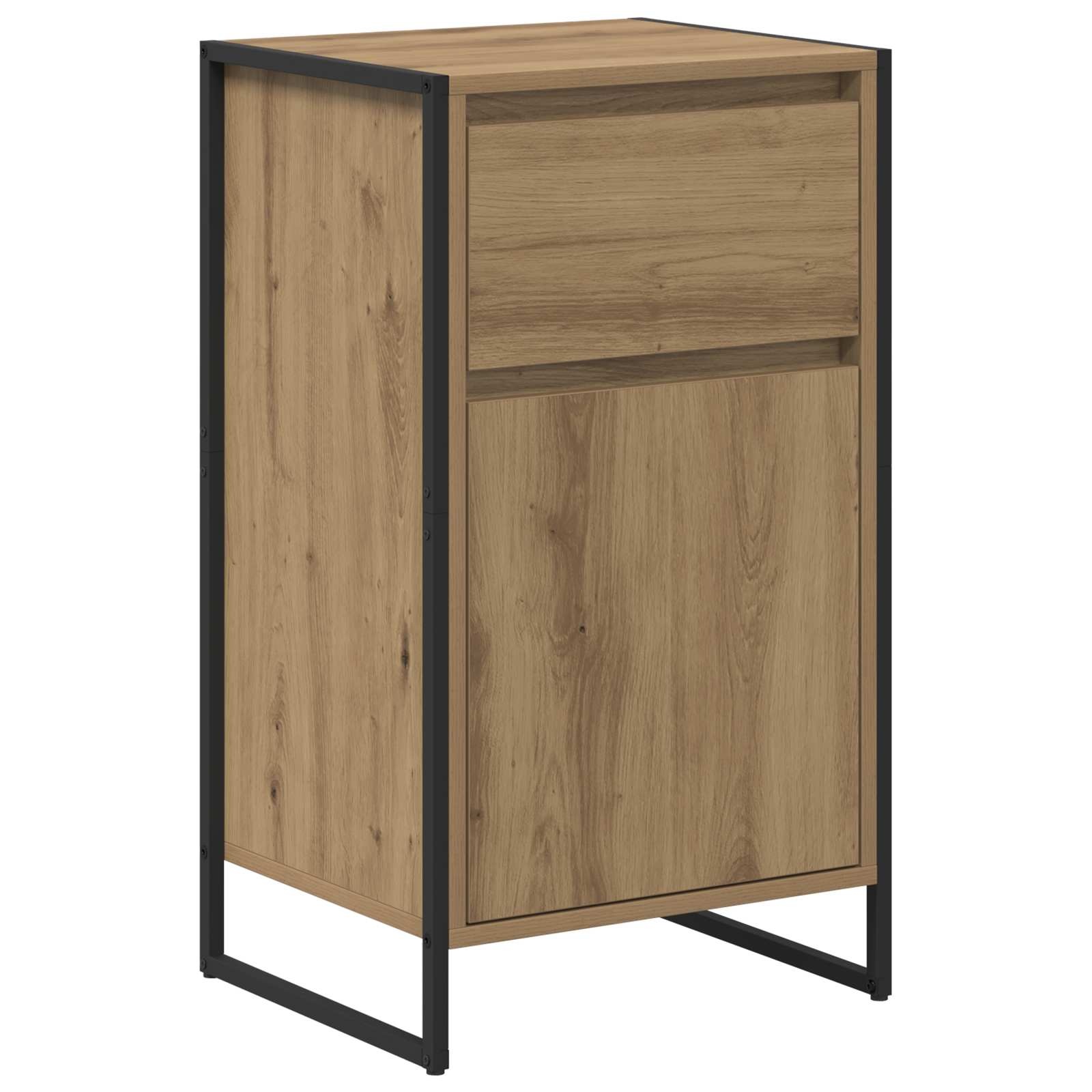 VidaXL Dressoir Ambachtelijk eiken 81 x 36 x 150.5 cm Bewerkt hout