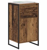 VidaXL Dressoir met lade Oud Hout 81 x 36 x 150.5 cm Bewerkt hout