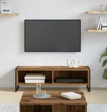 VidaXL TV-kast Oud Hout 100 x 36.5 x 30.5 cm Bewerkt hout
