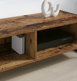 VidaXL TV-kast Oud Hout 100 x 36.5 x 30.5 cm Bewerkt hout