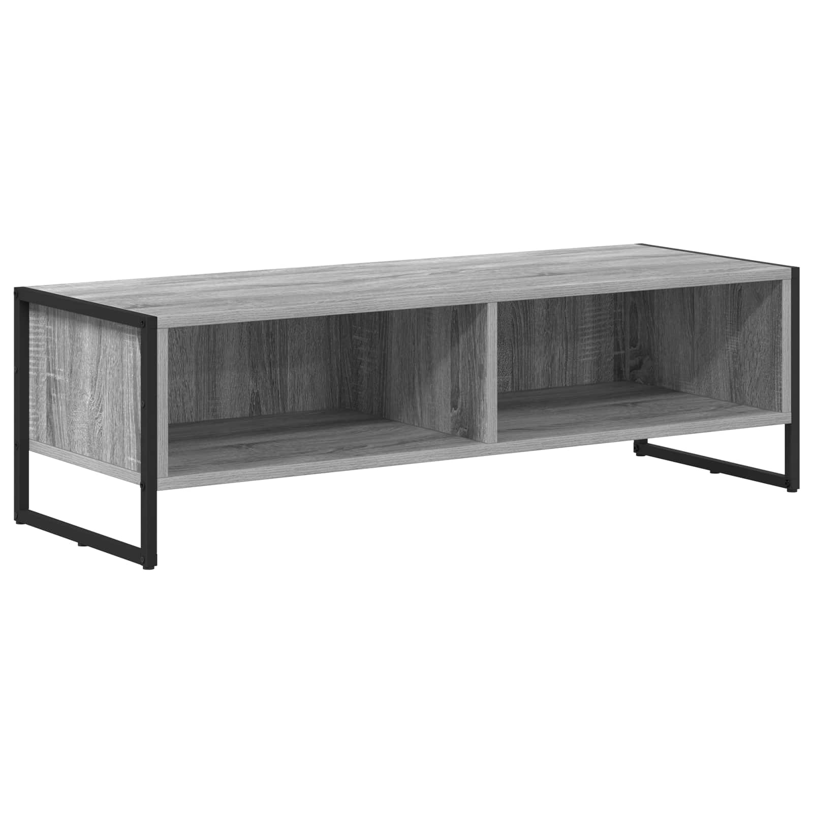 VidaXL TV-kast Grijs Sonoma 100 x 36.5 x 30.5 cm Bewerkt hout