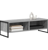 VidaXL TV-kast Grijs Sonoma 100 x 36.5 x 30.5 cm Bewerkt hout