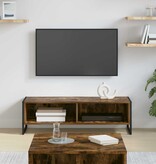VidaXL TV-kast Rook Eik 100 x 36.5 x 30.5 cm Bewerkt hout