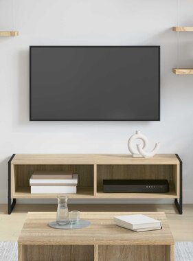 VidaXL TV-kast Sonoma 100 x 36.5 x 30.5 cm Bewerkt hout