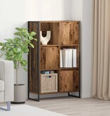 VidaXL Boekenkast Oud Hout 68 x 30 x 108.5 cm Bewerkt hout