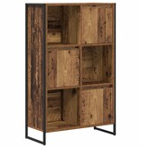 VidaXL Boekenkast Oud Hout 68 x 30 x 108.5 cm Bewerkt hout