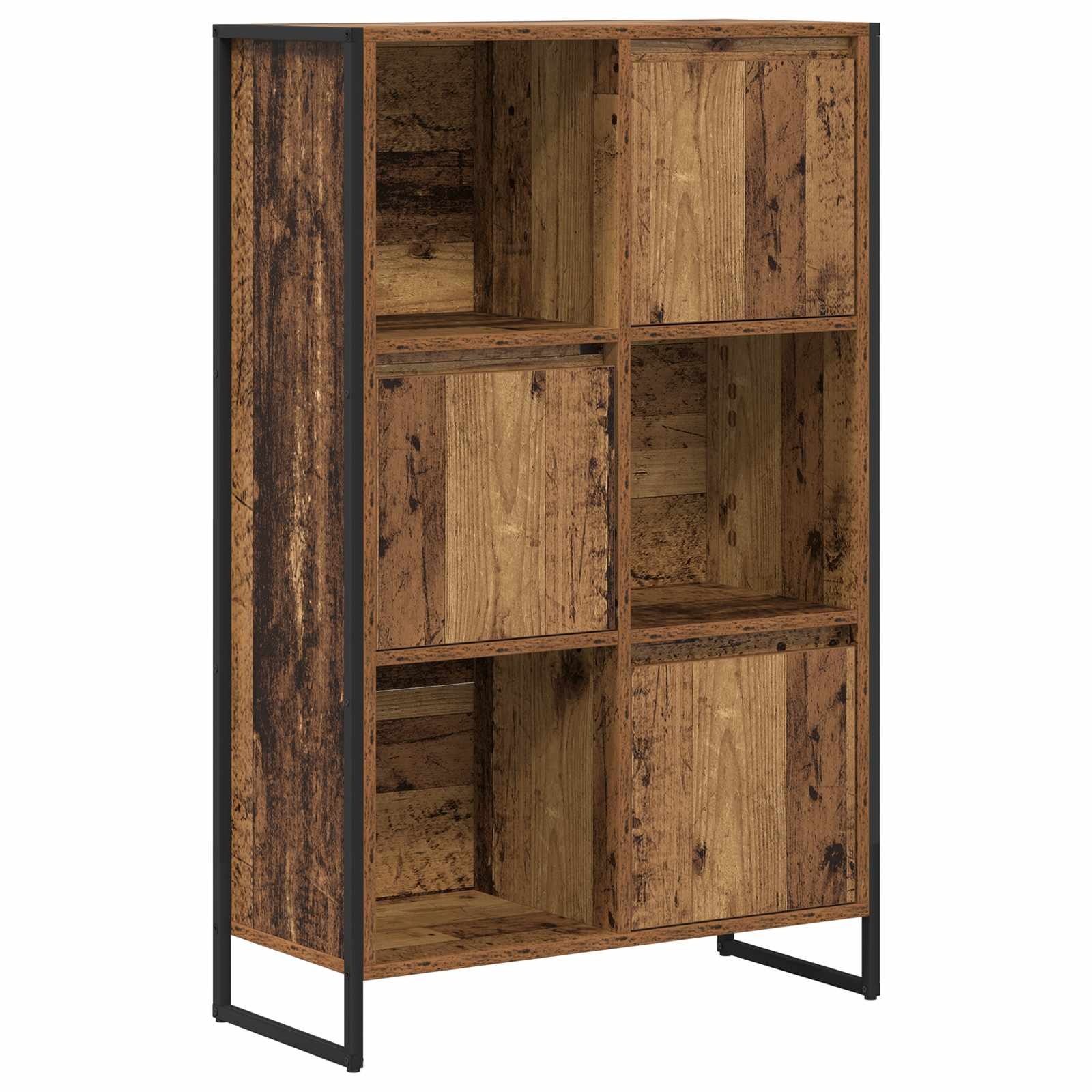 VidaXL Boekenkast Oud Hout 68 x 30 x 108.5 cm Bewerkt hout