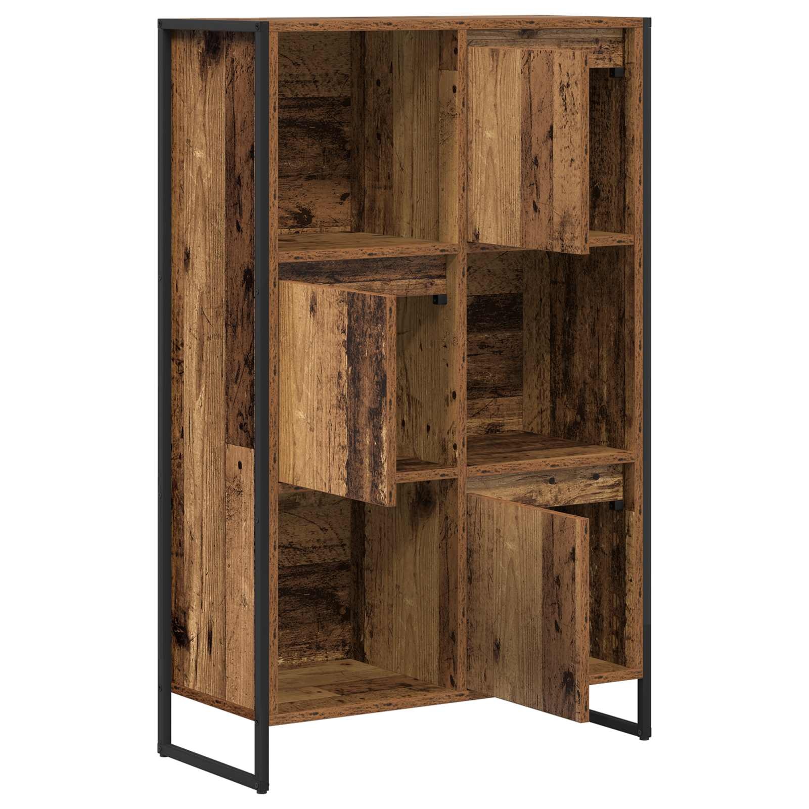 VidaXL Boekenkast Oud Hout 68 x 30 x 108.5 cm Bewerkt hout