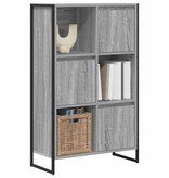 VidaXL Boekenkast Grijs Sonoma 68 x 30 x 108.5 cm Bewerkt hout