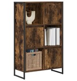 VidaXL Boekenkast Rook Eik 68 x 30 x 108.5 cm Bewerkt hout