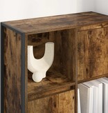 VidaXL Boekenkast Rook Eik 68 x 30 x 108.5 cm Bewerkt hout