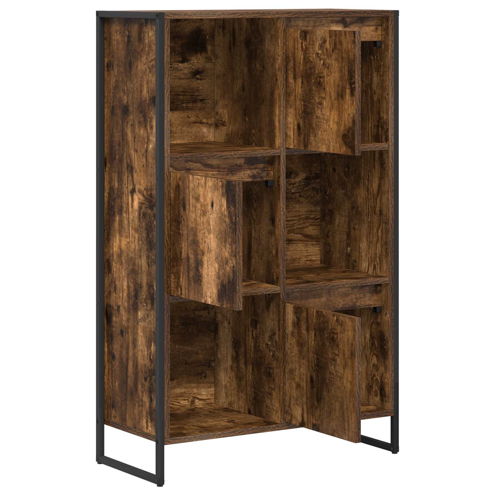 VidaXL Boekenkast Rook Eik 68 x 30 x 108.5 cm Bewerkt hout