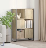 VidaXL Boekenkast Sonoma 68 x 30 x 108.5 cm Bewerkt hout