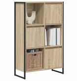VidaXL Boekenkast Sonoma 68 x 30 x 108.5 cm Bewerkt hout