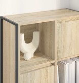 VidaXL Boekenkast Sonoma 68 x 30 x 108.5 cm Bewerkt hout
