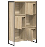 VidaXL Boekenkast Sonoma 68 x 30 x 108.5 cm Bewerkt hout