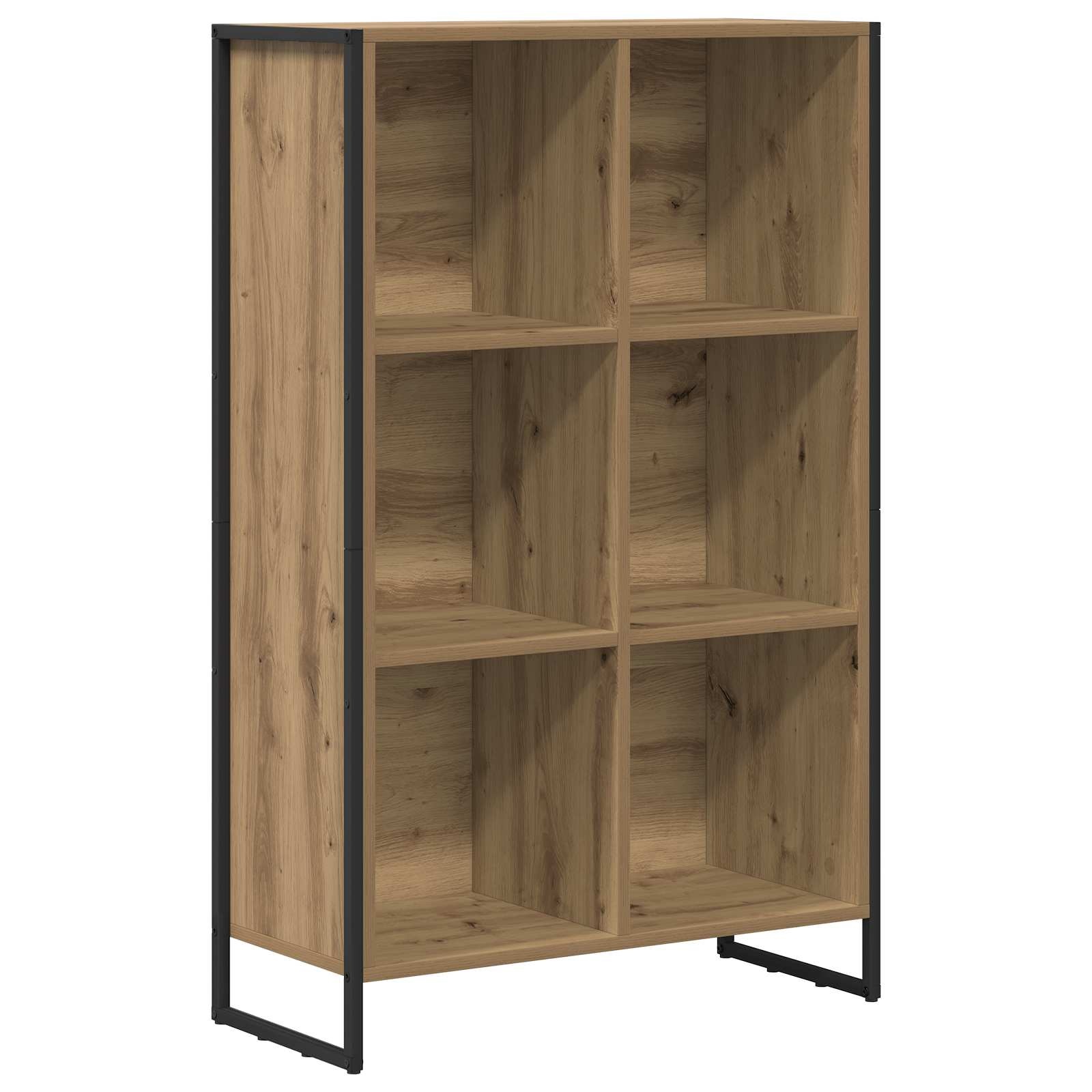 VidaXL Boekenkast Ambachtelijk eiken 99,5 x 30 x 108,5 cm Bewerkt hout