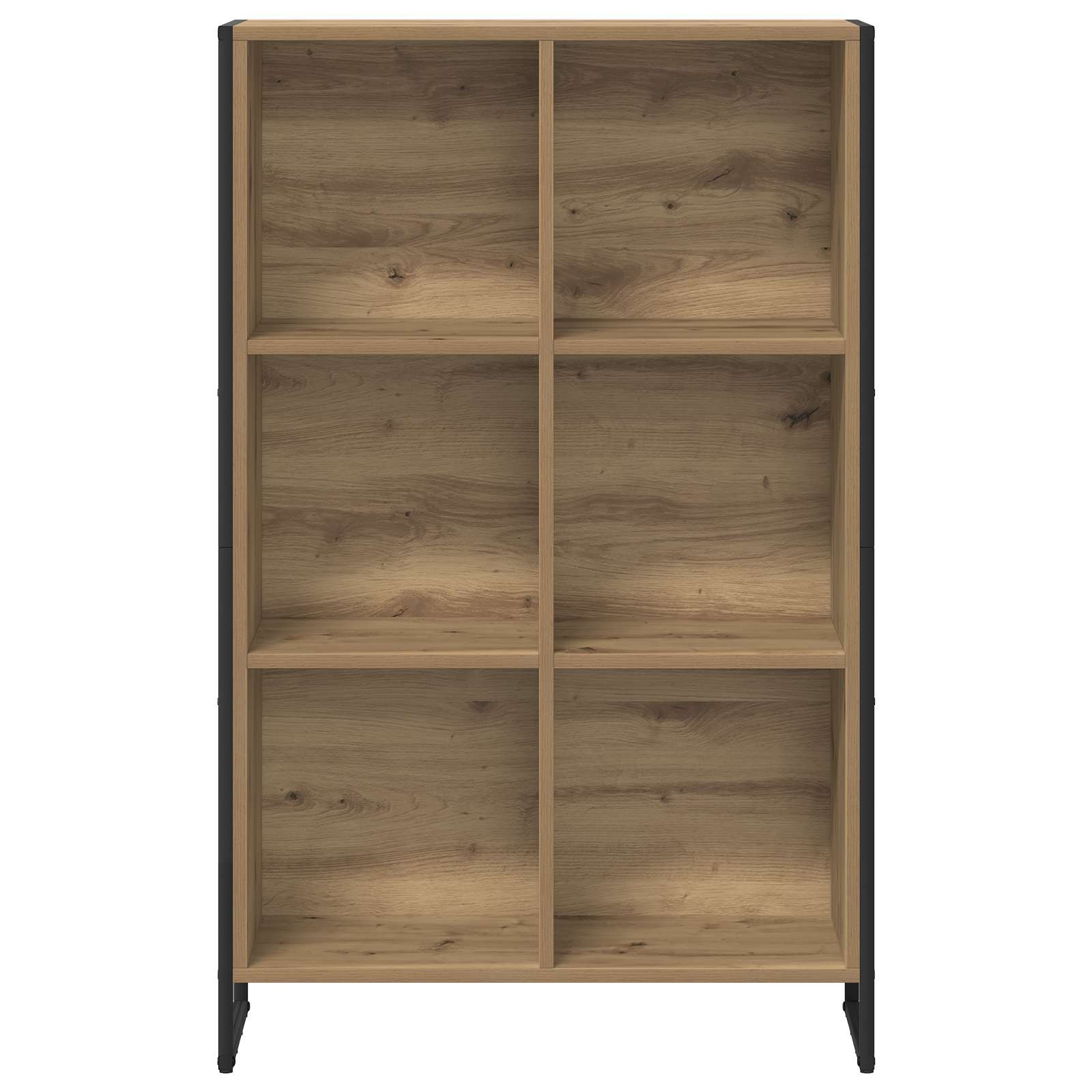 VidaXL Boekenkast Ambachtelijk eiken 99,5 x 30 x 108,5 cm Bewerkt hout