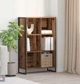 VidaXL Boekenkast Oud Hout 99,5 x 30 x 108,5 cm Bewerkt hout