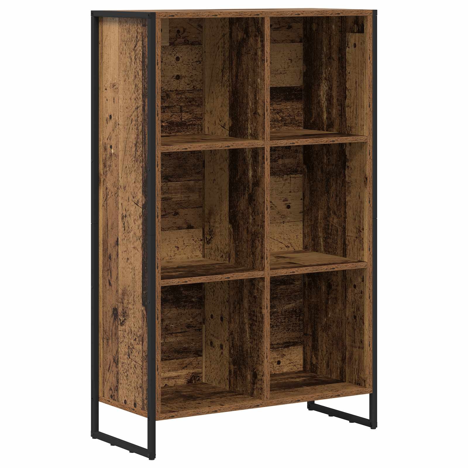 VidaXL Boekenkast Oud Hout 99,5 x 30 x 108,5 cm Bewerkt hout