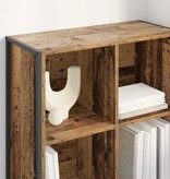 VidaXL Boekenkast Oud Hout 99,5 x 30 x 108,5 cm Bewerkt hout