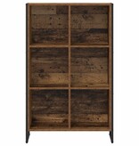 VidaXL Boekenkast Oud Hout 99,5 x 30 x 108,5 cm Bewerkt hout