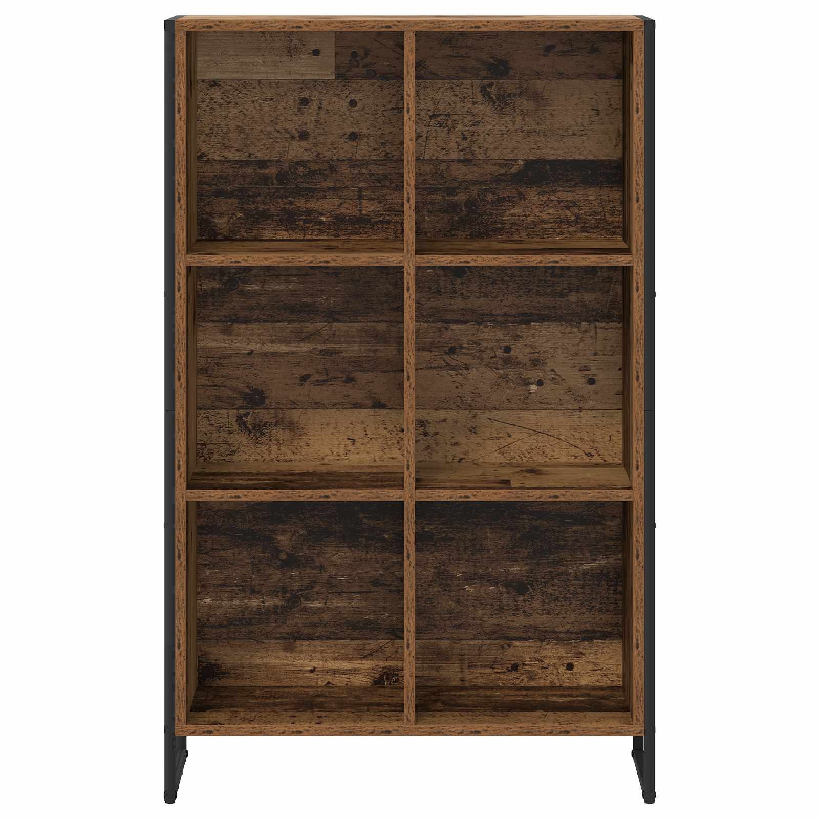 VidaXL Boekenkast Oud Hout 99,5 x 30 x 108,5 cm Bewerkt hout