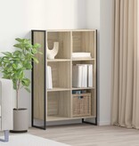 VidaXL Boekenkast Sonoma 99,5 x 30 x 108,5 cm Bewerkt hout