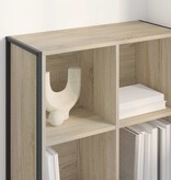 VidaXL Boekenkast Sonoma 99,5 x 30 x 108,5 cm Bewerkt hout