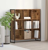 VidaXL Boekenkast Oud Hout 99,5 x 30 x 108,5 cm Bewerkt hout