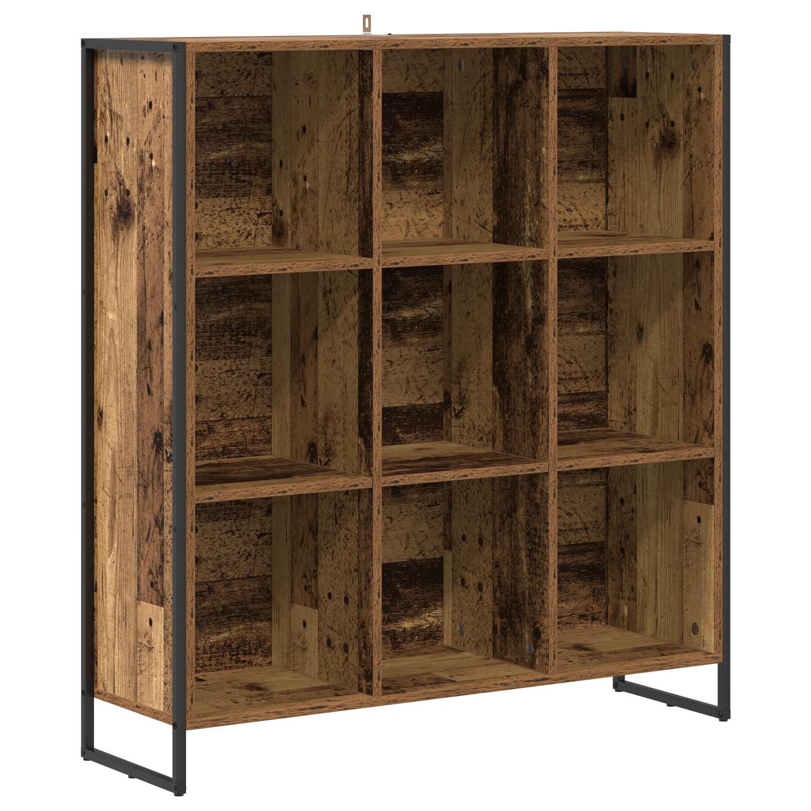VidaXL Boekenkast Oud Hout 99,5 x 30 x 108,5 cm Bewerkt hout